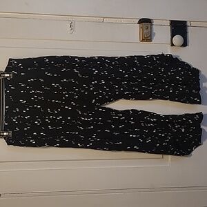 Iguana Black and White Pants